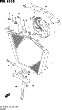 Radiator (Gsx-R1000l5 E28)
