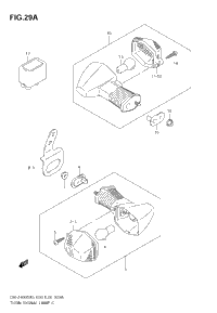 Turn Signal Lamp (Model K6/K7/K8)