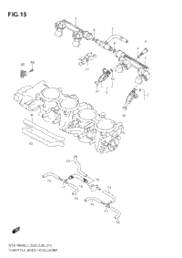 Throttle Body Hose/Joint (Gsx-R600l3 E28)