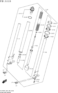 Front Fork Damper (Dl1050rj)
