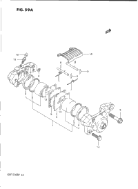 Rear Caliper (Model P)