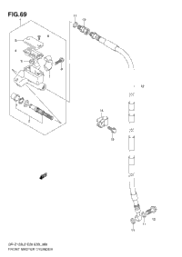Front Master Cylinder (Dr-Z125l E33)