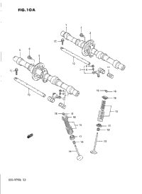 Cam Shaft - Valve (Model L)
