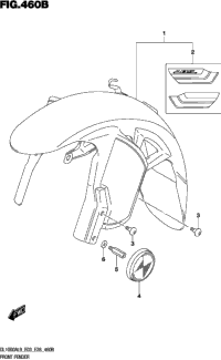 Front Fender (Dl1000xal9 E28)