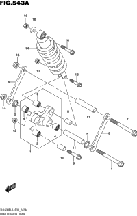 Rear Cushion Lever