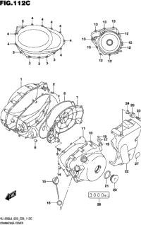 Crankcase Cover (Vl1500bl8 E33)