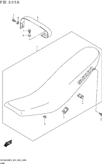 Seat (Dr-Z400s)