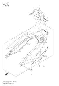 Seat Tail Cover (Cwh,Egr)