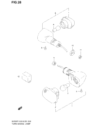 Turnsignal Lamp (Sv650x/Y/K1/K2)