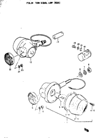 Turn Signal Lamp (Re5a)