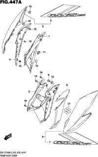 Frame Body Cover (Gsx-S750zl9 E03)