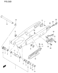 Rear Swinging Arm (Model Y)