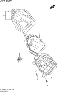 Speedometer (Dl1000al5 E28)