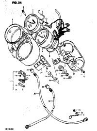 Speedometer-Tachometer
