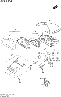 Speedometer (Vz1500l5 E28)