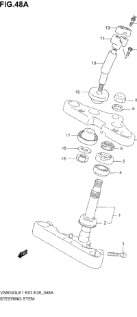Steering Stem (Model K5)