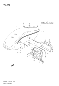 Rear Fender (Vz800zk8/Zk9)