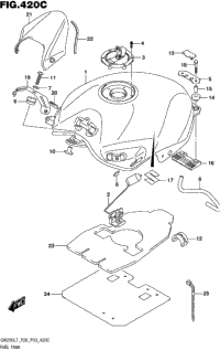 Fuel Tank (Gw250l7 P33)
