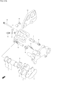 Rear Caliper (Model R/S/T)