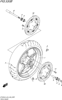 Front Wheel (Sfv650l5 E28)