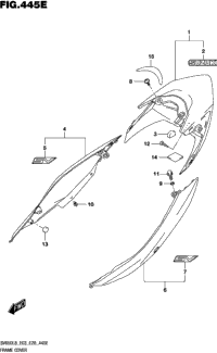 Frame Cover (Sv650al8 E28) (For Yvb,Ykv)