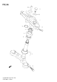 Steering Stem (Gs500f)