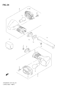 Turnsignal Lamp (Sv1000) (Not For Us Market)
