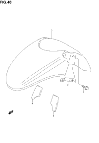 Front Fender (Model K1)
