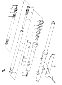 Front Fork (Model S)