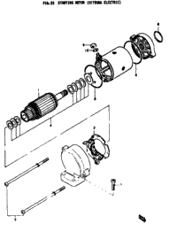 Starting Motor (Mitsuba Electric)