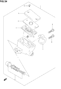 Front Master Cylinder (Gsf1200sk1/Sk2/Sk3/Sk4/Sk5/Szk5)