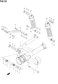 Rear Swinging Arm