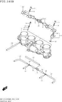 Throttle Body (Gsx-S1000rqm4 E28)