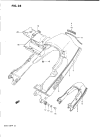 Seat Tail Cover (Model J/K/L)