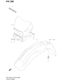 Front Fender (Model K2)