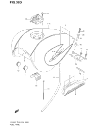 Fuel Tank (Model Y F.No.103783%)