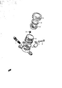 Front Master Cylinder (Gs1000c