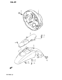 Housing Headlamp-Front Fender (Gs1150ef/Ef2/Eg)
