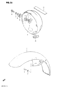Front Fender - Headlamp Housing
