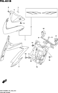 Headlamp Housing (Gsx-S1000za)