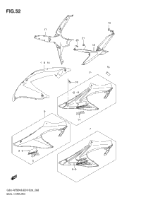 Side Cowling (Model K8)
