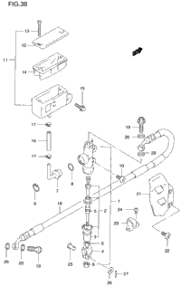 Rear Master Cylinder (Model T)