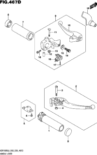 Handle Lever (Vzr1800bzl8 E33)