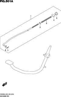 Rear Brake Rod