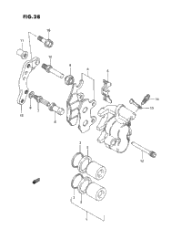 Front Caliper (Model N/P/R)