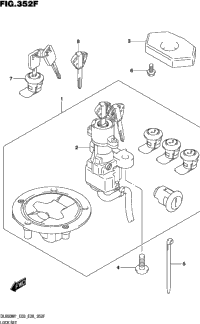 Lock Set (See Note 1)