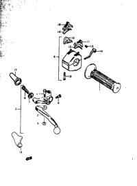 Lh Handle Switch (Gs1000c