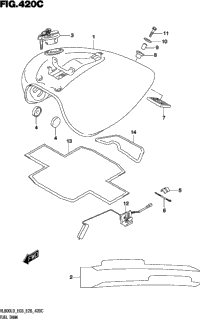 Fuel Tank (Vl800l9 E33)