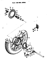 Rear Wheel (Rm100c)