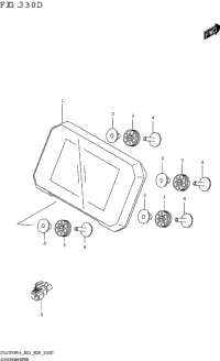 Speedometer (Dl1050rj:E28)